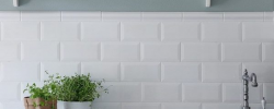 Blanco Mate Biselado bx 10x20 Fabresa
