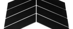 Mozaika Royal Chevron Black DUNIN