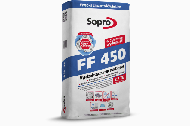 FF 450 Wysokoelastyczna zaprawa klejowa Sopro